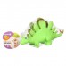 Резиновая игрушка для ванны «Динозавр: Стегозавр», 23 см, с пищалкой, Крошка Я