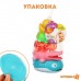 Набор резиновых игрушек для ванны «Пирамидка-брызгалка», 20 см, с пищалкой, 5 шт, Крошка Я