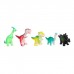 Набор резиновых игрушек для ванны «Динозаврики», 10 см, с пищалкой, 5 шт, Крошка Я