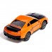 Машина металлическая «Ночные гонки», инерцинная, 1:32, открываются двери, звуковые и световые эффекты, цвет оранжевый