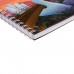 Скетчбук 195 х 195 мм, 80 листов на гребне Пейзаж, твёрдая обложка, блок 100 г/м²
