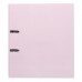 Пaпкa-регистратор А4 75мм Calligrata ламинированная, бледно розовый