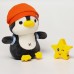 Ночник детский с мягкой игрушкой «Пингвин»
