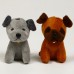 Обучающие карточки с мягкой игрушкой «Собака», цвет МИКС