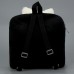 Рюкзак детский плюшевый для девочки «Кошечка», цвет черный