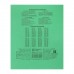 Комплект тетрадей из 10 штук, 12 листов в клетку КПК Зелёная обложка, 58-63 г/м2, блок офсет, белизна 90%