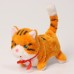 Мягкая игрушка интерактивная Котик рыжий