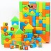 Набор цветных кубиков, Чебурашка, 60 элементов, 4х4 см