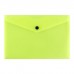 Набор папок-конвертов на кнопке Calligrata Neon, А5, 150мкм, неон жел роз оран сал 12шт/уп